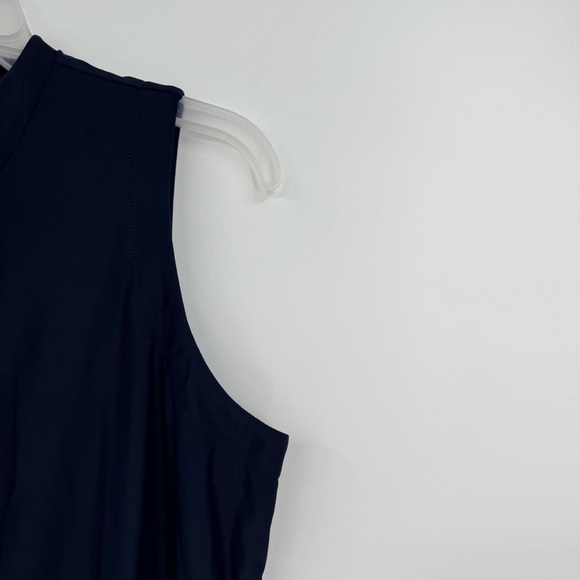 JUDE CONNALLY Dress Women Size Large Navy Blue  Sleeveless Pullover Stretch - Picture 5 of 9